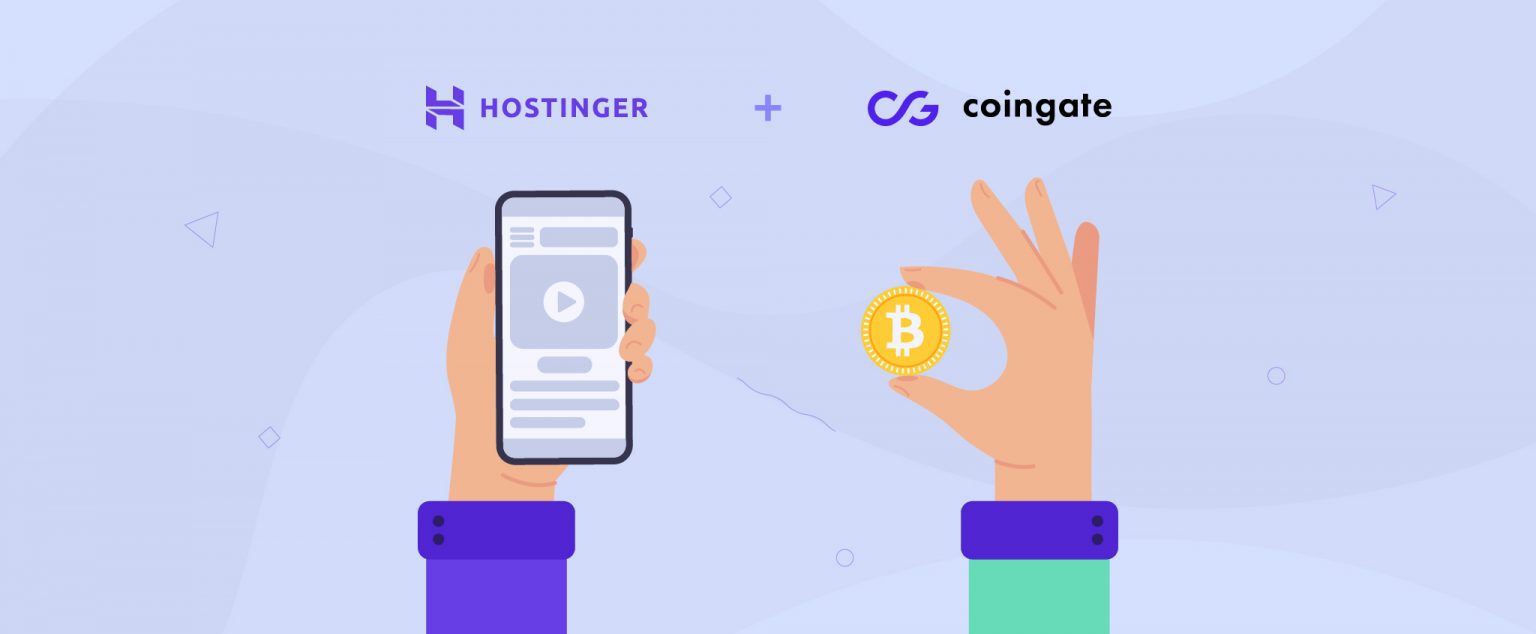 Hostinger & CoinGate: Expandindo Opções  de Cripto Pagamentos