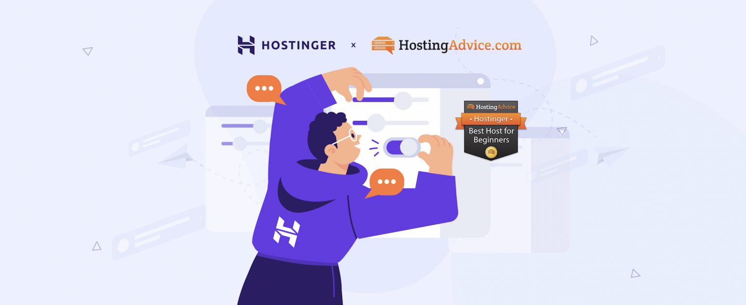 HostingAdvice Recomenda a Hostinger como a Melhor Hospedagem de Sites para Iniciantes