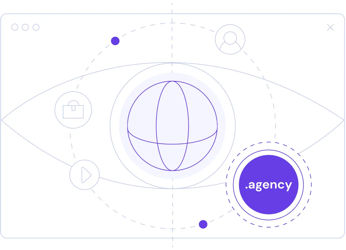 Destaque sua agência com o domínio .agency