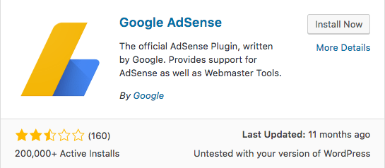 google adsense wordpress plugin