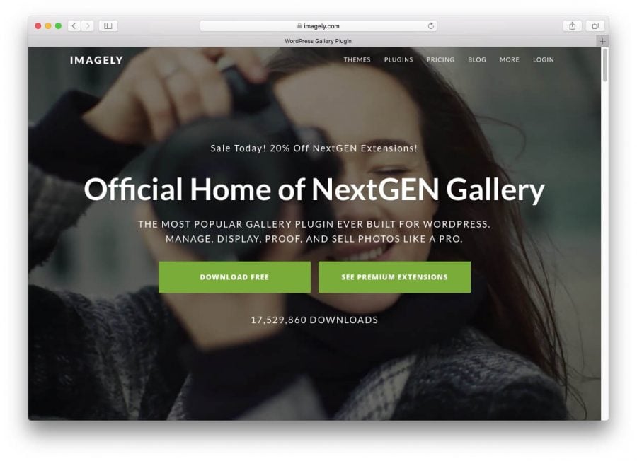 NextGEN gallery plugin