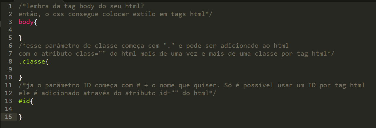 Incorporando CSS no HTML