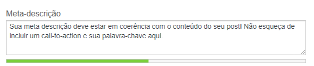 adicionar meta descrição