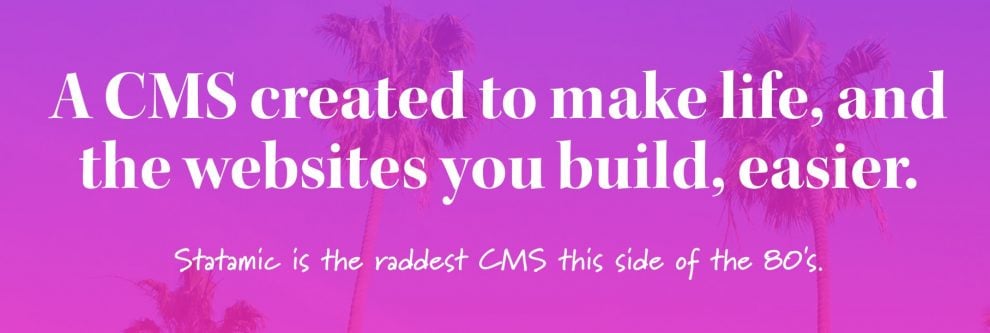 cms Statamic para usar além do WordPress