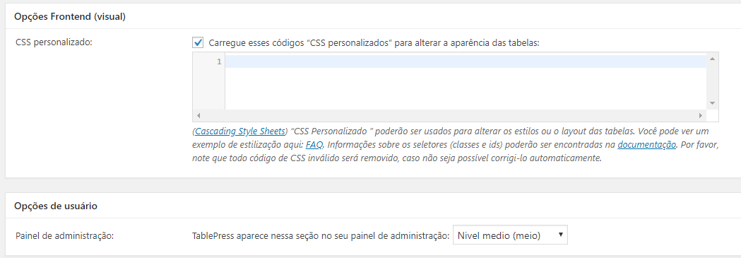 aprenda como criar uma tabela wordpress