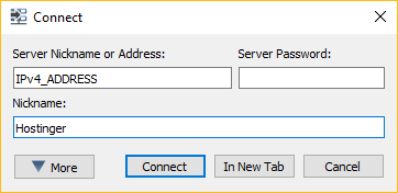 conectando no servidor do TS3 no windows