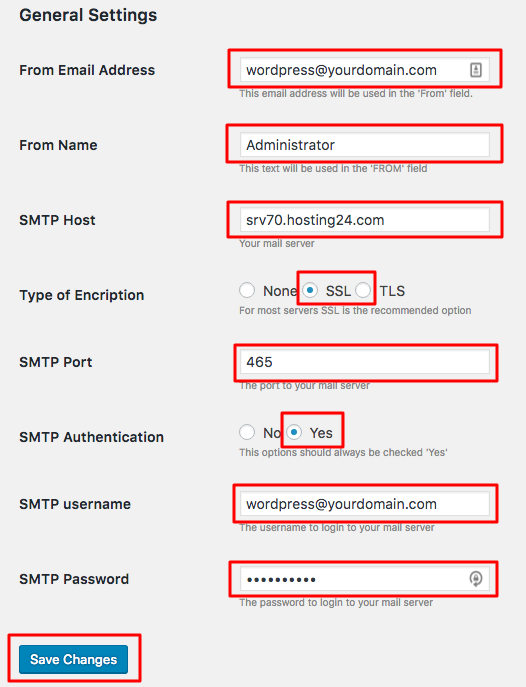 general settings do plugin easy wp