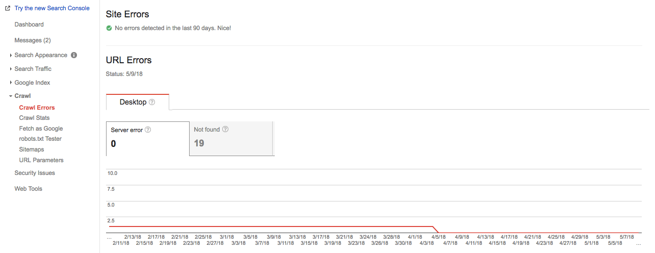 corrigindo erros no site através do google search console