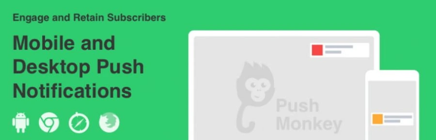 como ativar notificações wordpress com o plugin push monkey