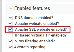 habilitar recursos na vps