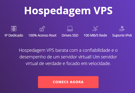 planos de hospedagem VPS na Hostinger