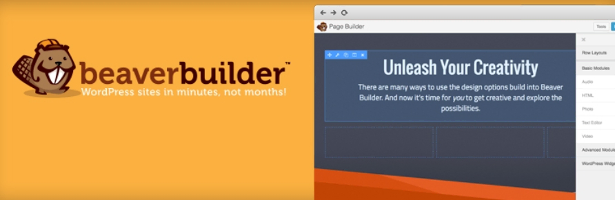 construtor beaver builder para WordPress