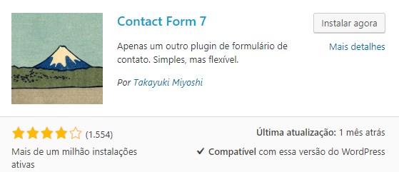 contact form wordpress plugin 