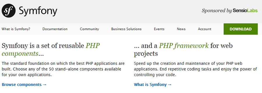 framework Symfony