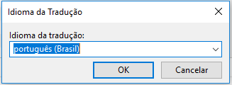 idioma tradução Poedit