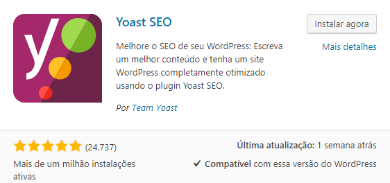 Plugin WordPress YoastSEO