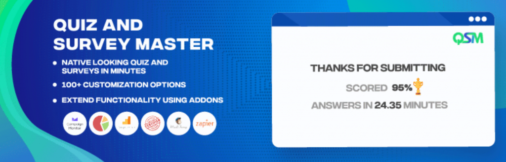 plugin quiz survey master para wordpress