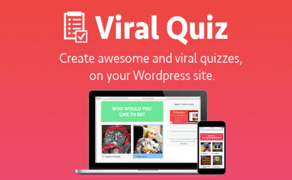 plugin viral quiz para wordpress