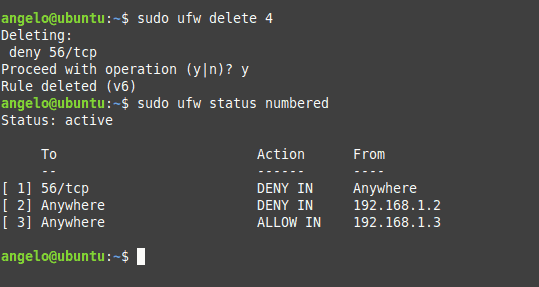 Ubuntu Firewall UFW