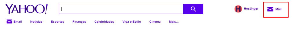acessar email no yahoo