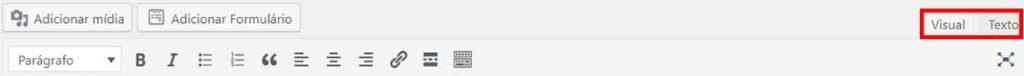 Como editar HTML no editor de texto clássico do WordPress