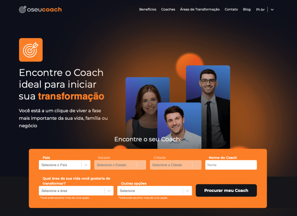 plataforma online o seu coach