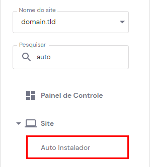 auto instalador do wordpress no panel