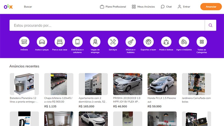 o que é marketplace: olx