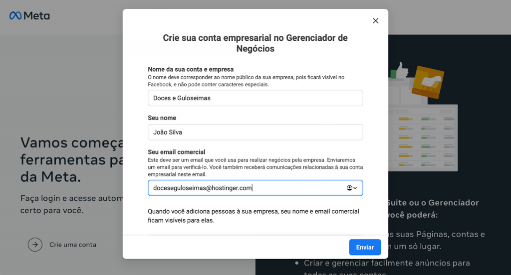 Como funciona o login com o Facebook