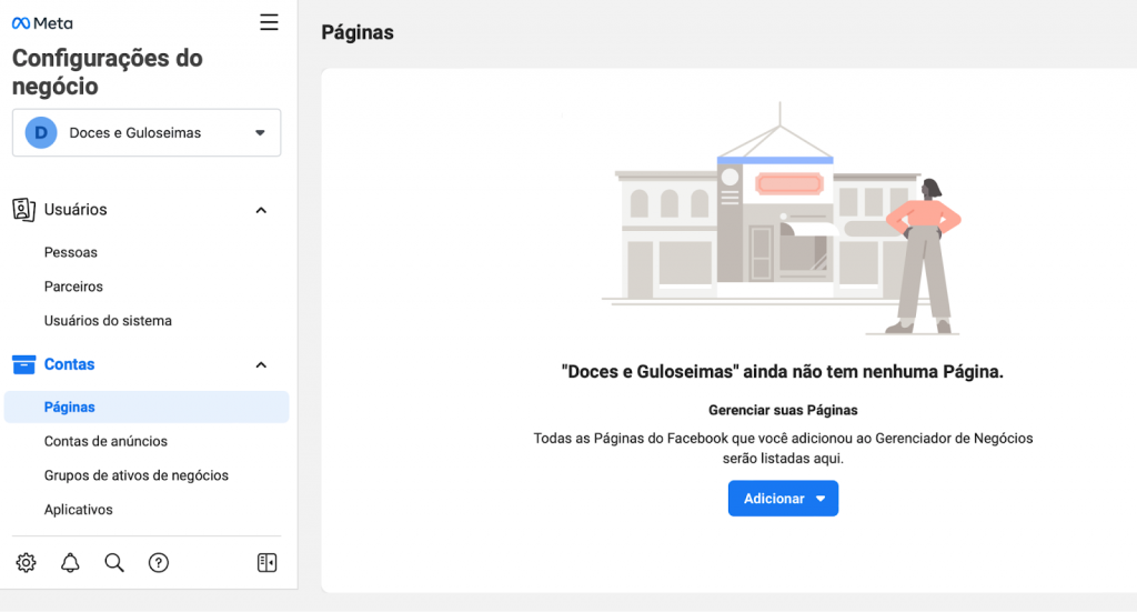 criando página para seu negócio no facebook