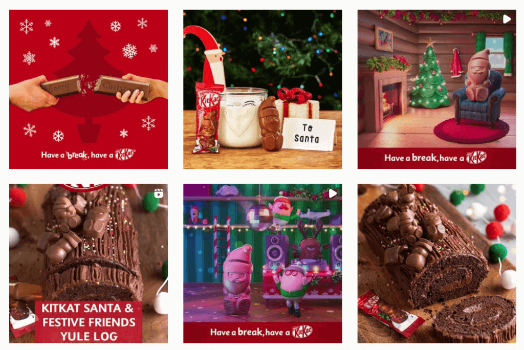 Fotos de produtos KitKat Instagram