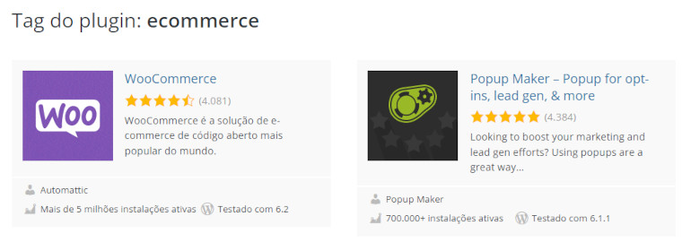 plugins de ecommerce do wordpress