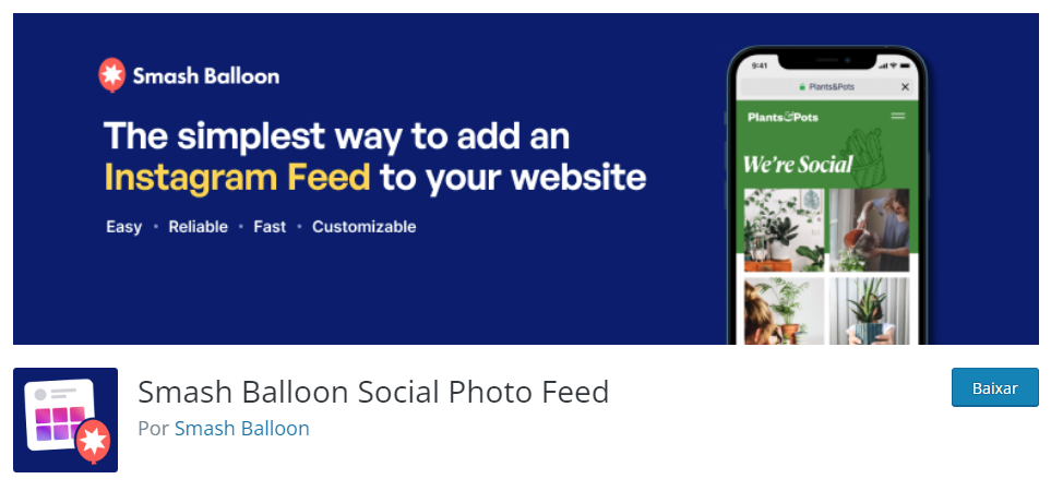 plugin smash balloon para wordpress