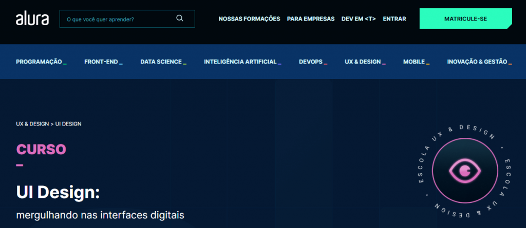 certificado de ui design alura