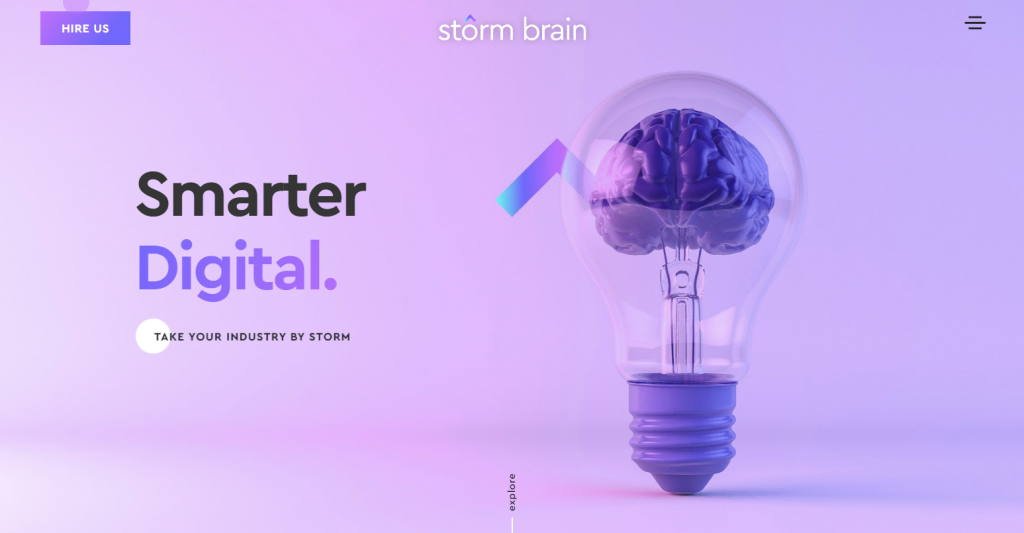Site da Storm Brain