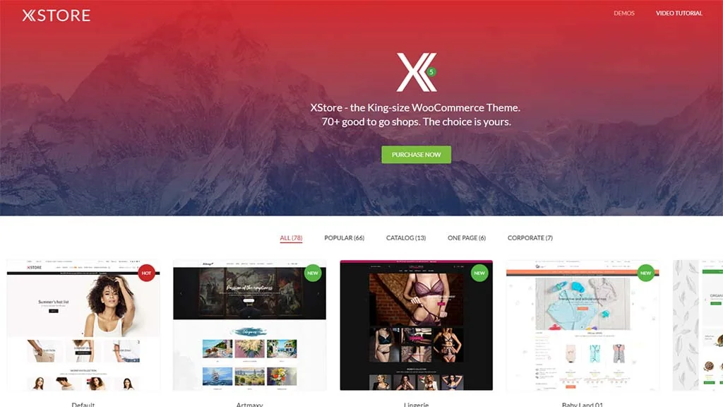 XStore, um tema de loja virtual para WordPress