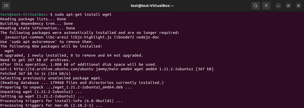 processo de instalação do node.js no ubuntu