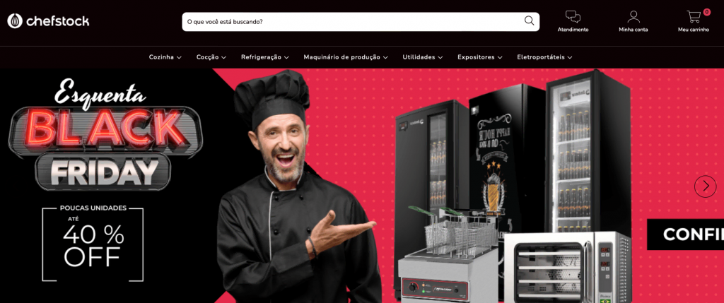 homepage da chefstock