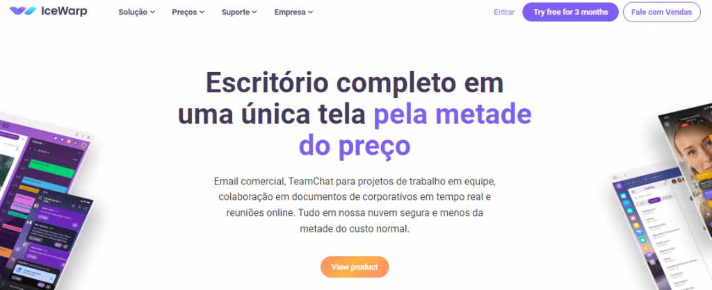 Provedora de email para empresas IceWarp