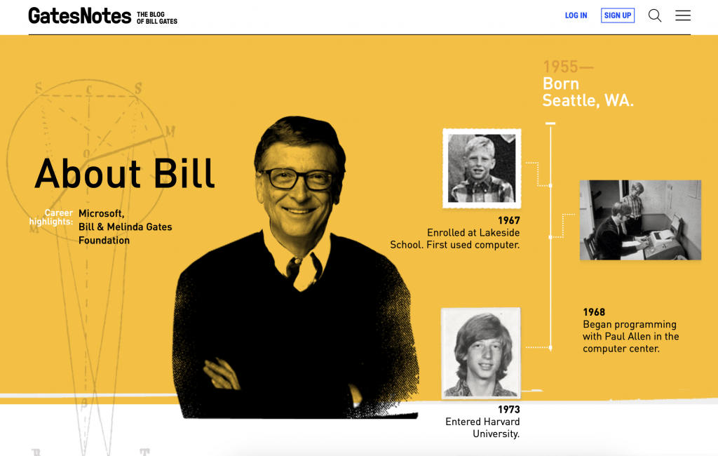 blog de bill gates