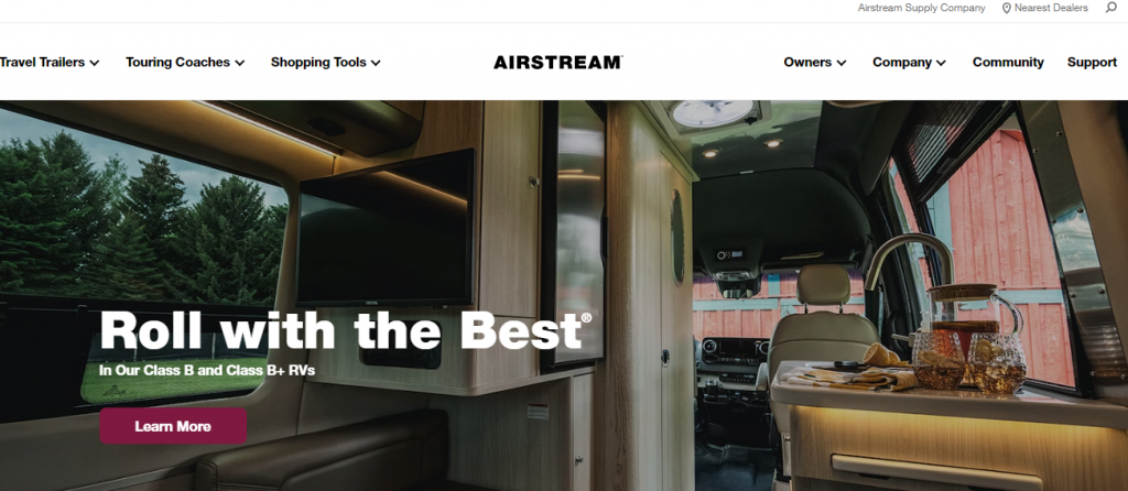 site wordpress airstream