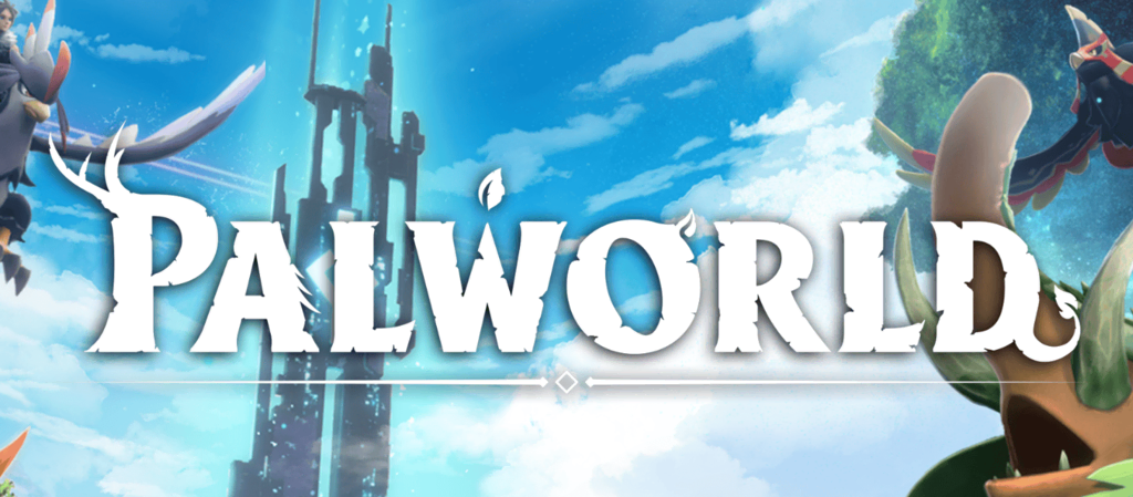 Banner do site do Palworld
