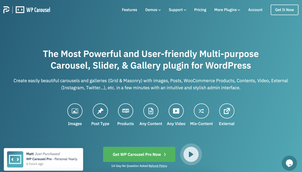 plugin wp carousel para wordpress