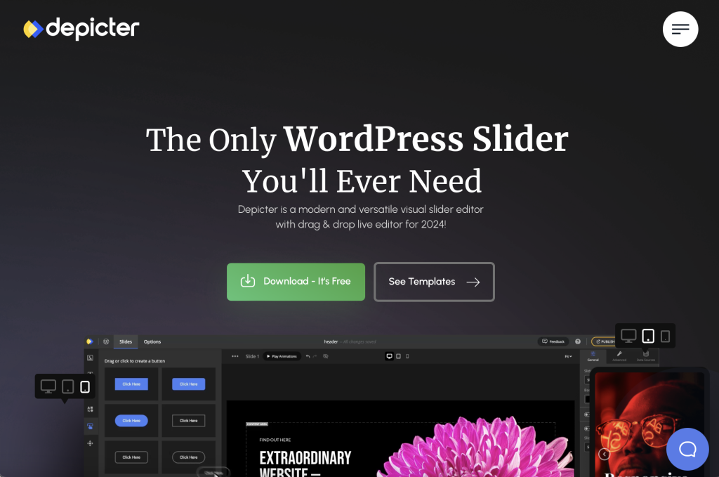 depicter slider para wordpress