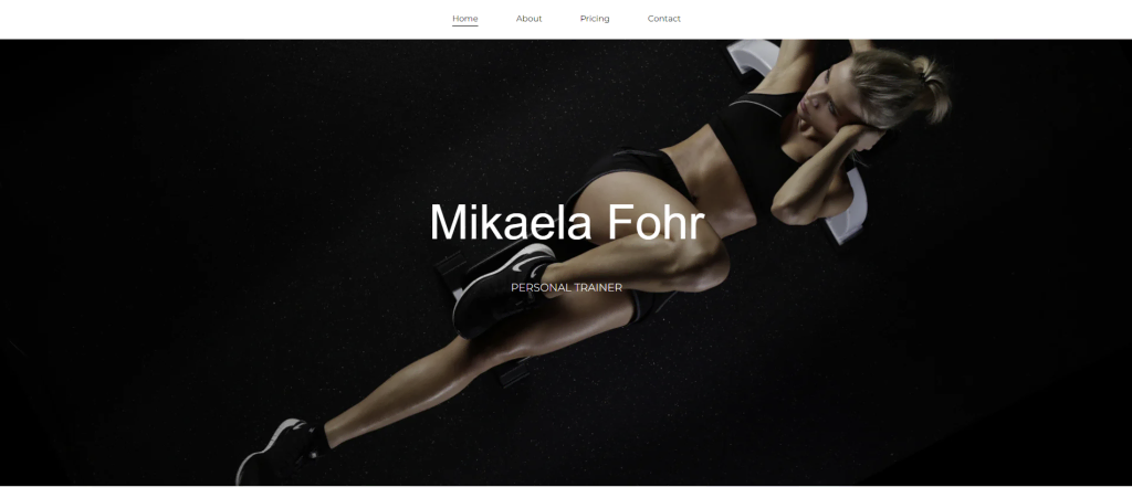 modelo para loja online Mikaela